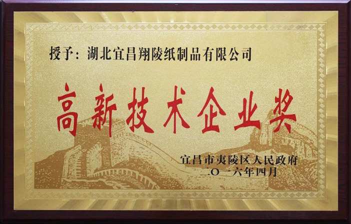 高新技术企业奖